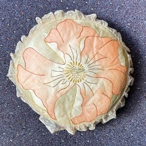 Antique boudoir pillow